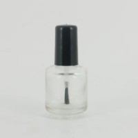 Glass Nail Polish Bottle - Clear  0.5oz