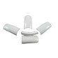 French White Toe Tips (One Size) 