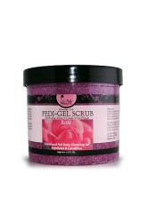 Pedi Gel Scrub - 12oz - Rose