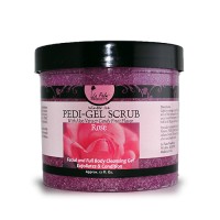 Pedi Gel Scrub - 12oz - Rose