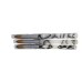 UP2000 Diamond White Marble Brush (#14, 16, 18) (UP2000 Diamond White Marble Brush (#14, 16, 18)) by www.nailsandbeautysupply.com