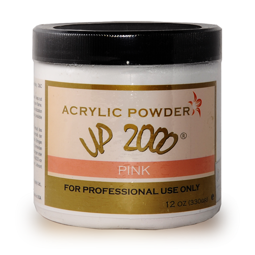 UP2000 Pink Acrylic Powder 330g (UP2000 Pink Acrylic Powder 330g) by www.nailsandbeautysupply.com