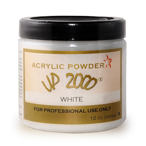 UP2000 White Acrylic Powder 330g (UP2000 White Acrylic Powder 330g) by www.nailsandbeautysupply.com