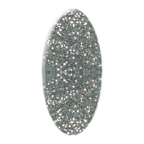 044: XO Designed powder Gel/Silver Shimmer (P044) by www.nailsandbeautysupply.com