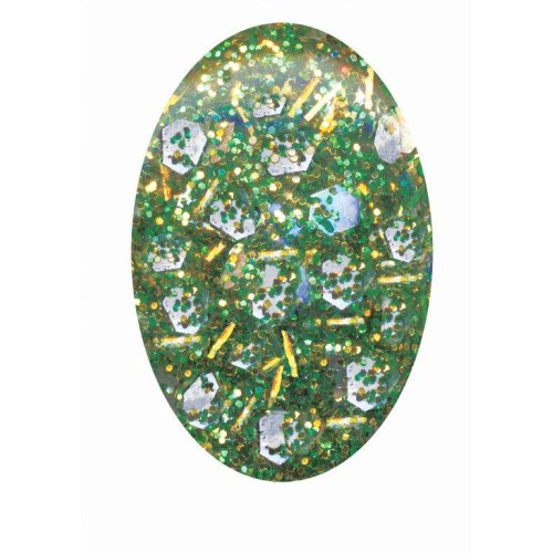 068: XO Designed Powder Gel/St. Patricks Day (P068) by www.nailsandbeautysupply.com