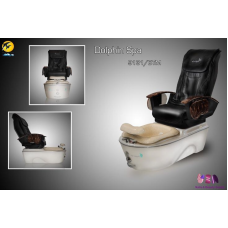 Dolphin Spa Pedicure Chair - 9131 White Basin