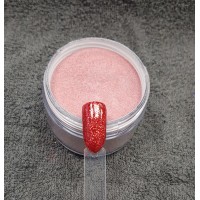 037: XO Designed powder Gel/Red Shimmer 