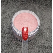 037: XO Designed powder Gel/Red Shimmer 