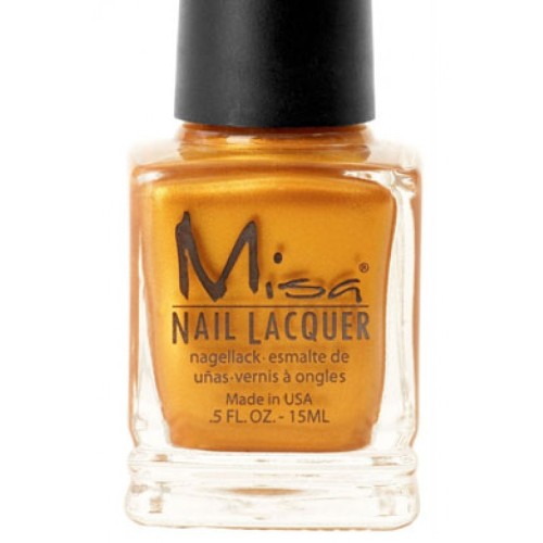 Misa Nail Polish/Ghetto Fabulous (gold) (10131) by www.nailsandbeautysupply.com