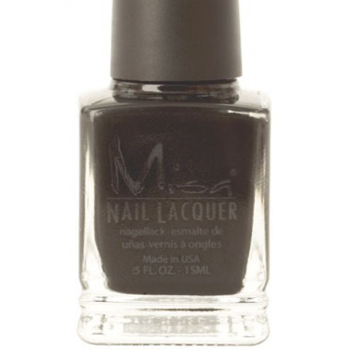 Misa Nail Polish/I will survive (dark black) (10127) by www.nailsandbeautysupply.com