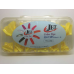 Jet Coloured Nail Tips Box Yellow (Box of 550 tips, size 0-10) (Jet Coloured Nail Tips Box Yellow (Box of 550 tips, size 0-10)) by www.nailsandbeautysupply.com