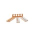 Toe Seperator - Pack of 100 Pairs (Toe Seperator - Pack of 100 Pairs) by www.nailsandbeautysupply.com